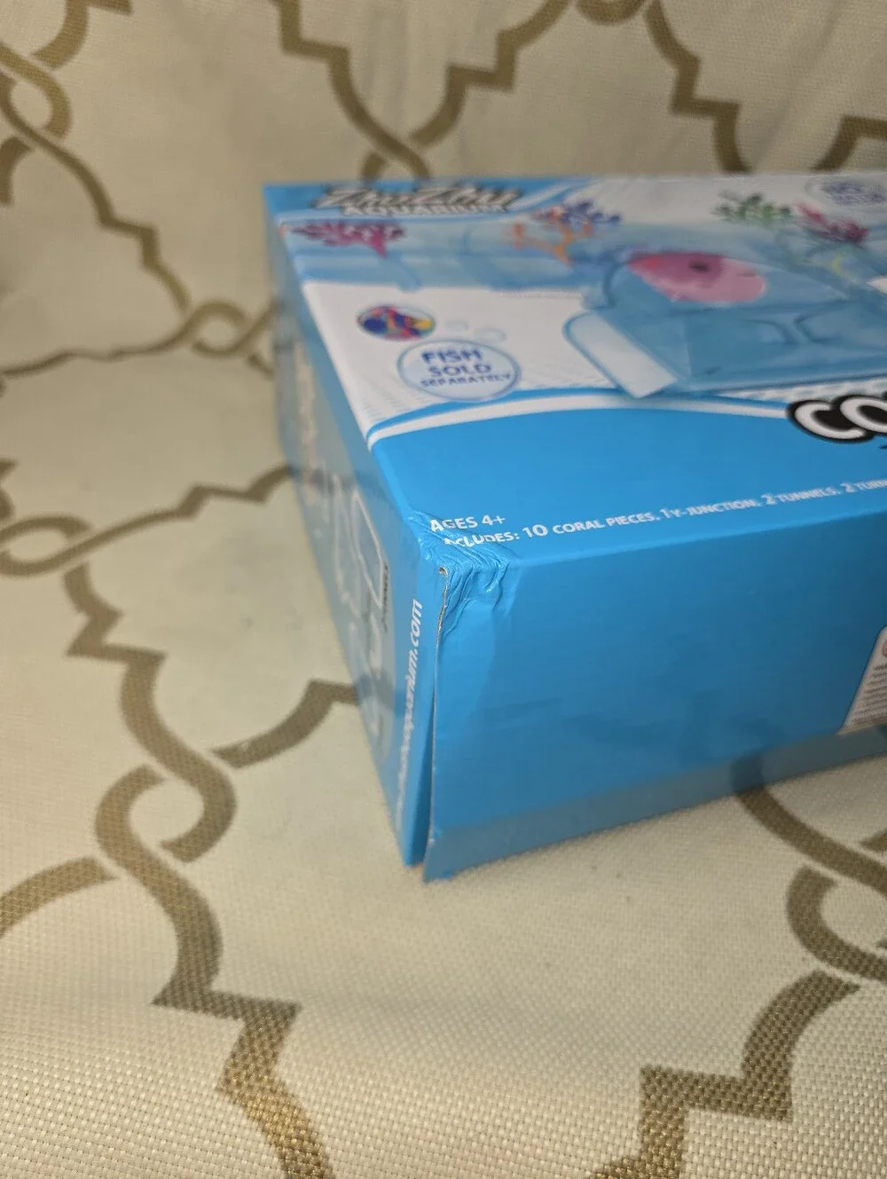 ZHU ZHU Aquarium Coral Reef Tunnel Combo Set New